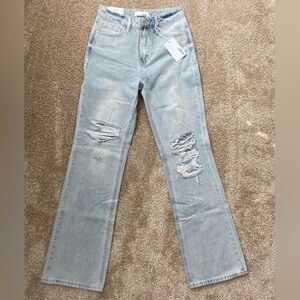 NWT size 25 flare jeans